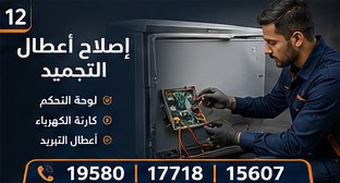 إصلاح أعطال التجميد — ال جي LG